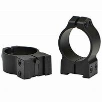 Warne Tikka 1&quot; High Rings - Matte