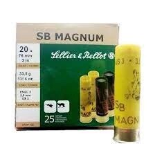 20/76 Sellier &amp; Bellot Magnum 25 kpl #4 SHOT