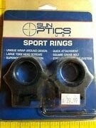 Sun Optics 30mm Picatinny Riflescope Rings Low,