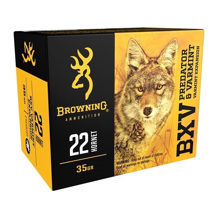 22 Hornet Browning BXV 35gr VE (20)