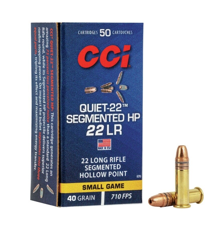 22LR Quiet Segmented 40gr Segmented Hollow Point