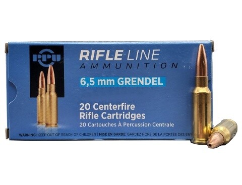 6.5 Grendel PPU HP BT 120gr