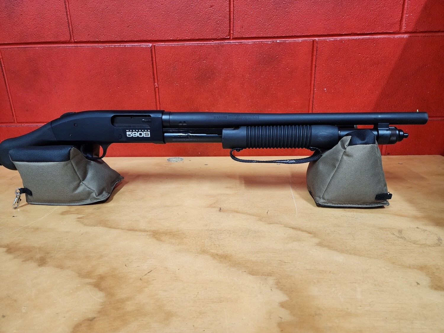 Mossberg 590S 12g P/A Shockwave 18.5&quot;
