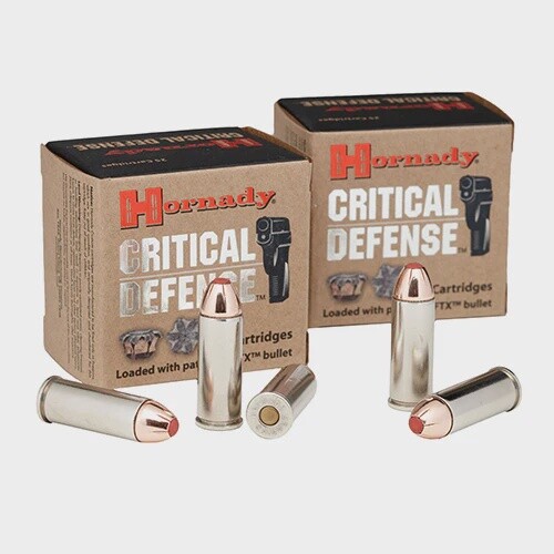 45 Colt Hornady 185gr FTX Critical Defense Ammunition Box of 20