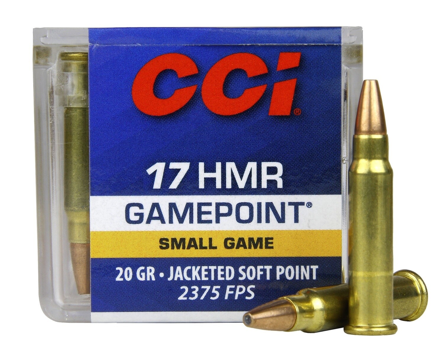 17 HMR CCI 20gr Small Game FMJ