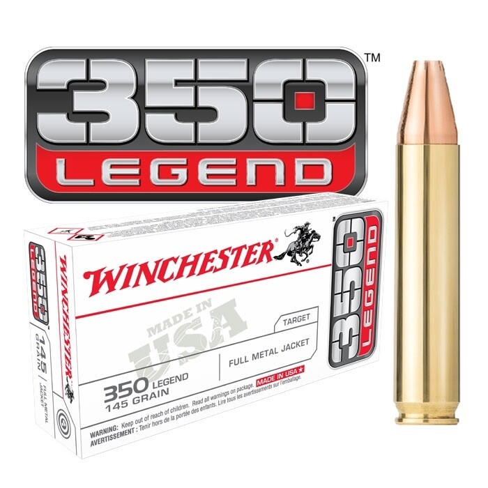 350 Legend Winchester USA VP 145gr FMJ (20)