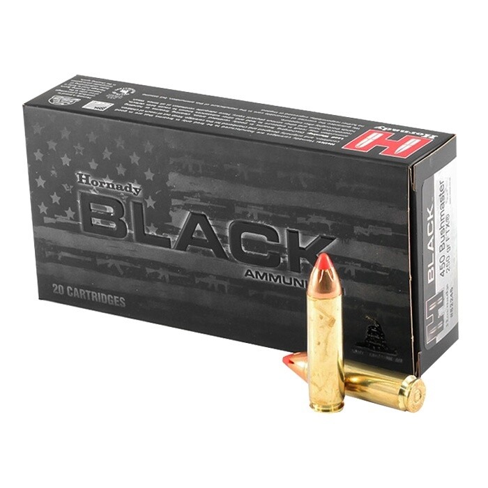 450 Bushmaster 250gr FTX Black Ammunition