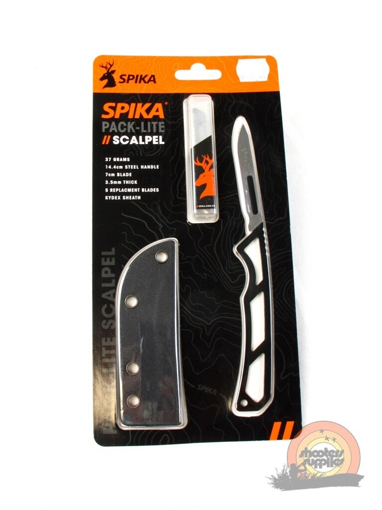 Spika Packlite Scalpel - Black