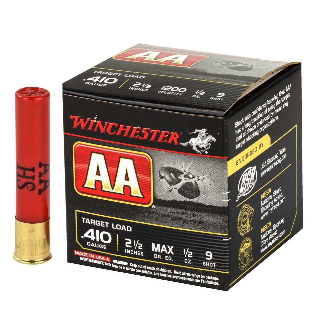 410 AA Target  Bore Shot 9