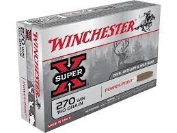 270 Winchester SuperX 150gr PP