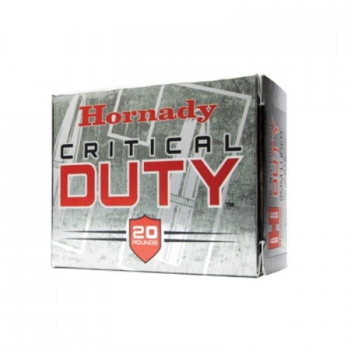 9mm Luger 124gr Flexlock Critical Duty Ammunition Box of 25
