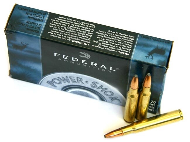 30-06 Federal Power-Shock 180gr Soft Point *20 Rounds