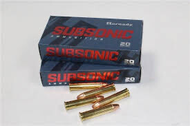 45-70 Govt Hornady 410gr Sub-X Ammunition Box of 20