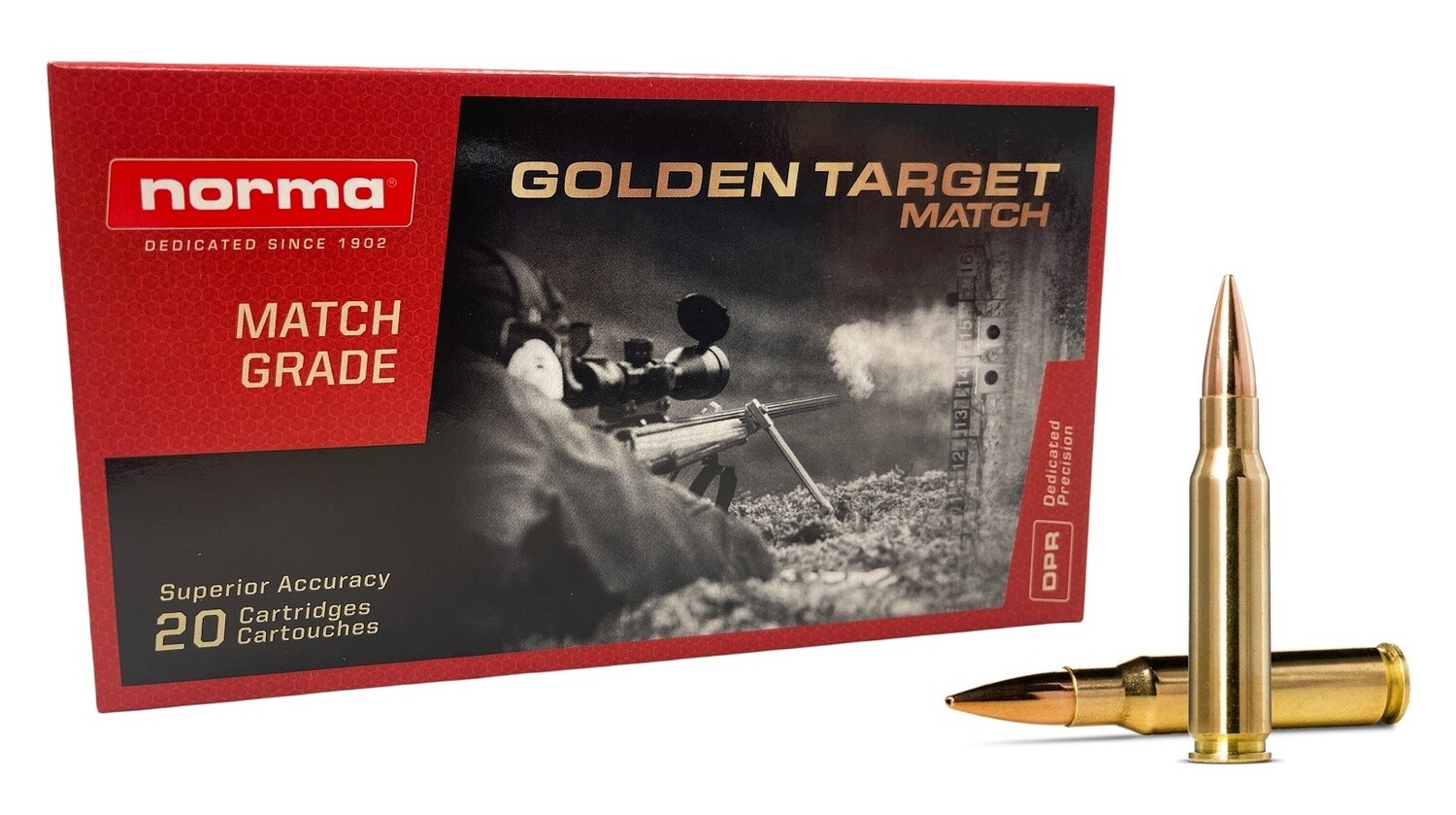 308 Win Norma 155gr Golden Target 20 Rounds