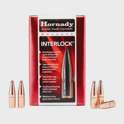 Hornady 30cal .308 dia 150gr BTSP Projectiles Box of 100