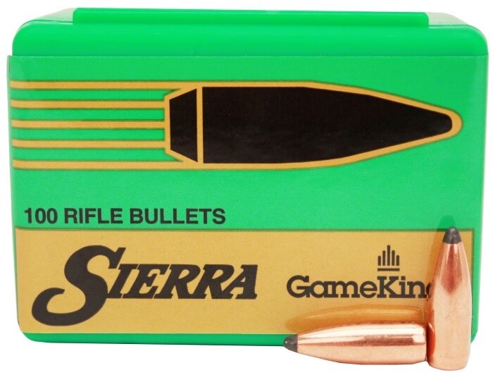 270Cal Sierra 130gr SBT Gameking (100) - #1820