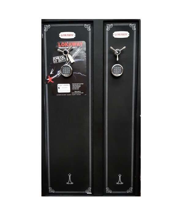 Lokaway Safe Double Door 1500x860x400 Digital