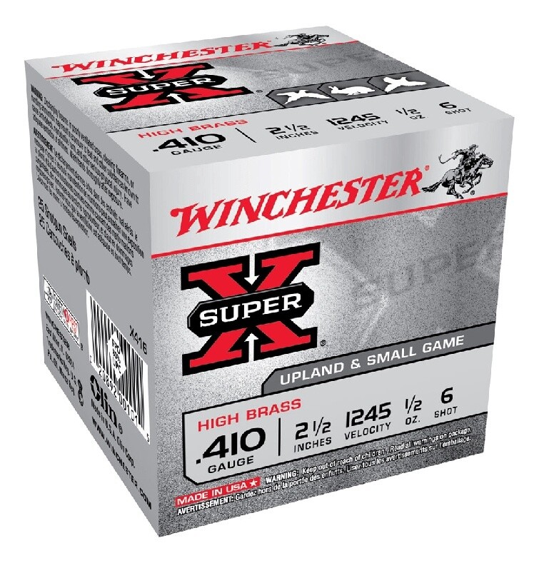 410 Winchester SuperX 6 2½" 14gm (25)