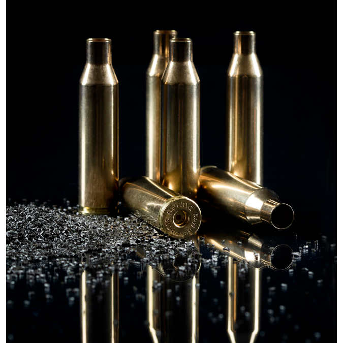 Norma Unprimed case 338 Lapua 50/bag