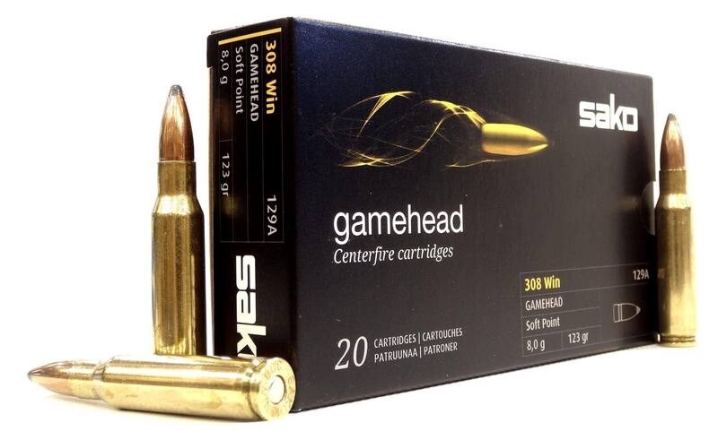 308 Win Gamehead 123gr Sako