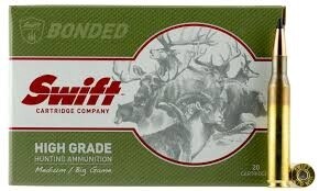 270 Win Swift Medium/Big Game Scirocco Ammunition 20 Rounds 130 Grain Scirocco II Polymer Tip BT 3151fps