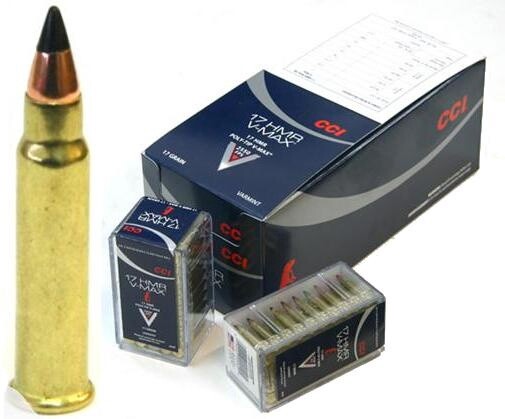 17HMR CCI V-Max 17gr Polymer Tipped 2550fps