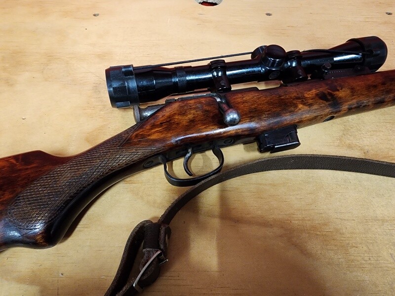 0.22 Toz  Bolt Action/Tasco Scope
