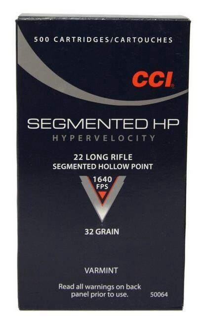 .22LR Segmented 32gr Hollow Point 1640fps