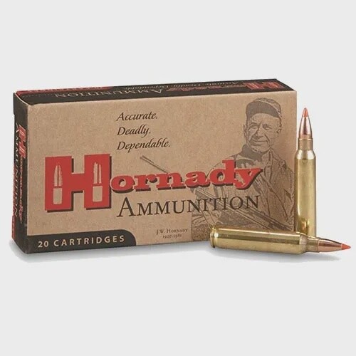 223 Rem Hornady  55gr V-Max Ammunition Box of 20