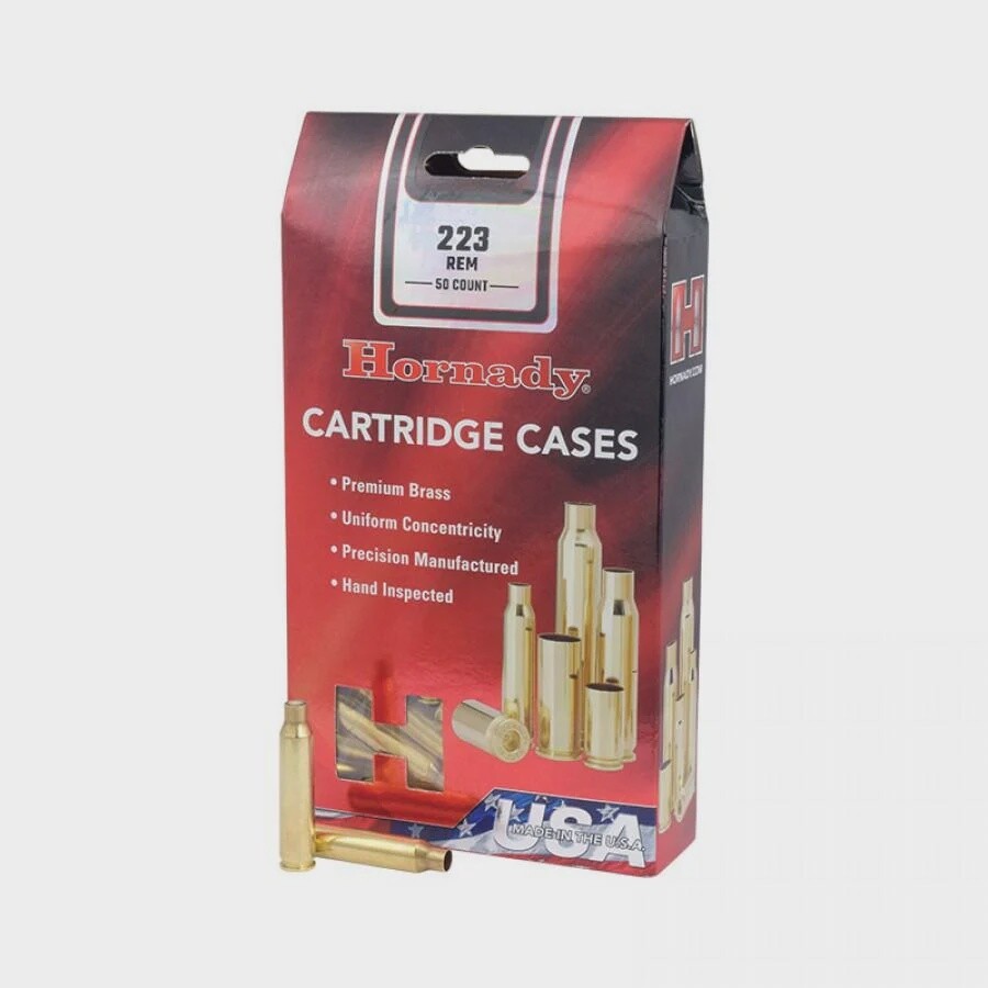 223 Rem Hornady Brass Cases Box of 50