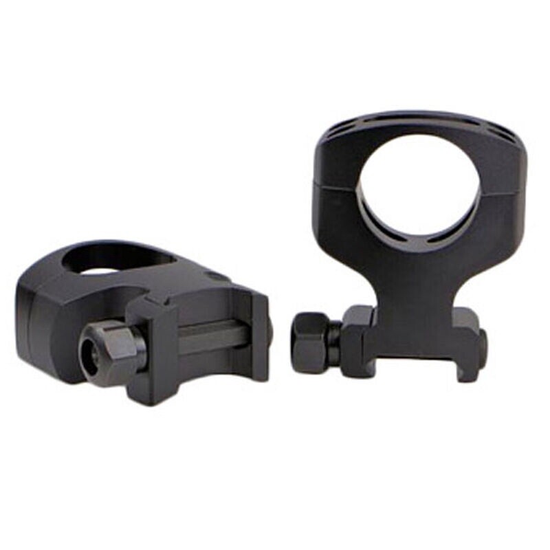 Warne Scope Mounts Tactical Ring 1&quot; Ultra High Matte Finish Black AR-15 A430M