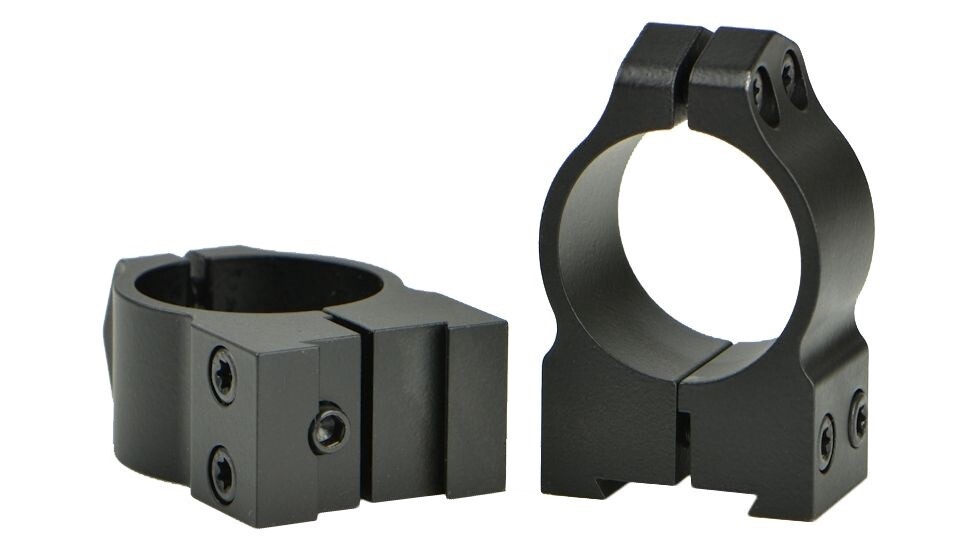 Warne CZ 527 1&quot; Fixed Medium Rings - Matte