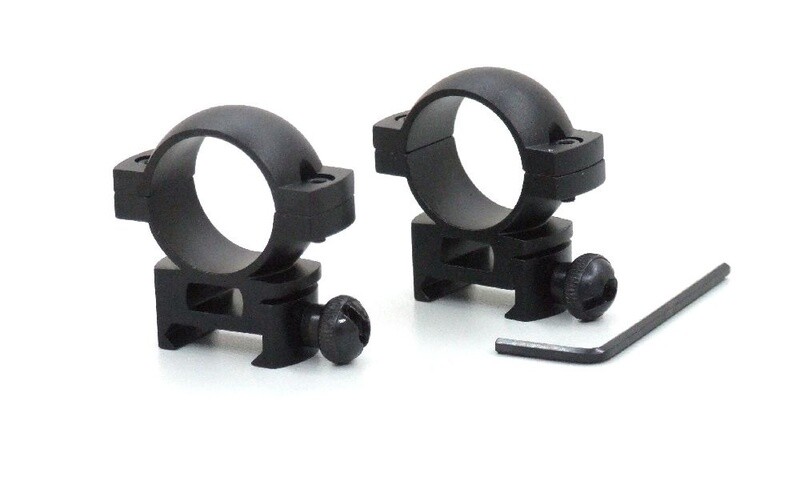 Killwell Weaver Style Mounts - 1&quot; Med