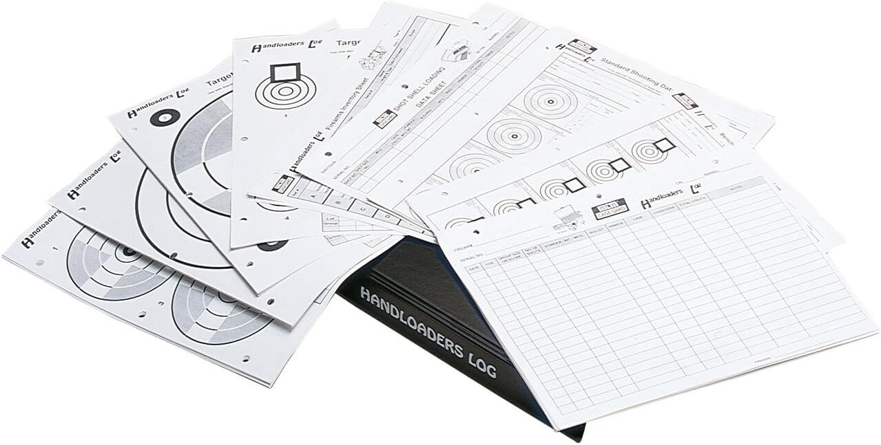 MTM Handloaders Log, White