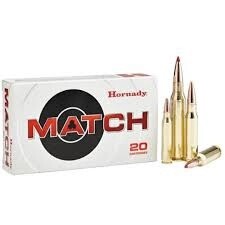 6.5 Creedmoor Hornady 6.5 Creedmoor Hornady 120gr ELD Match Ammunition Box of 20