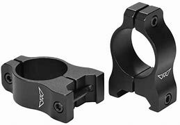 Warne Vapor 30mm High Rings - Matte