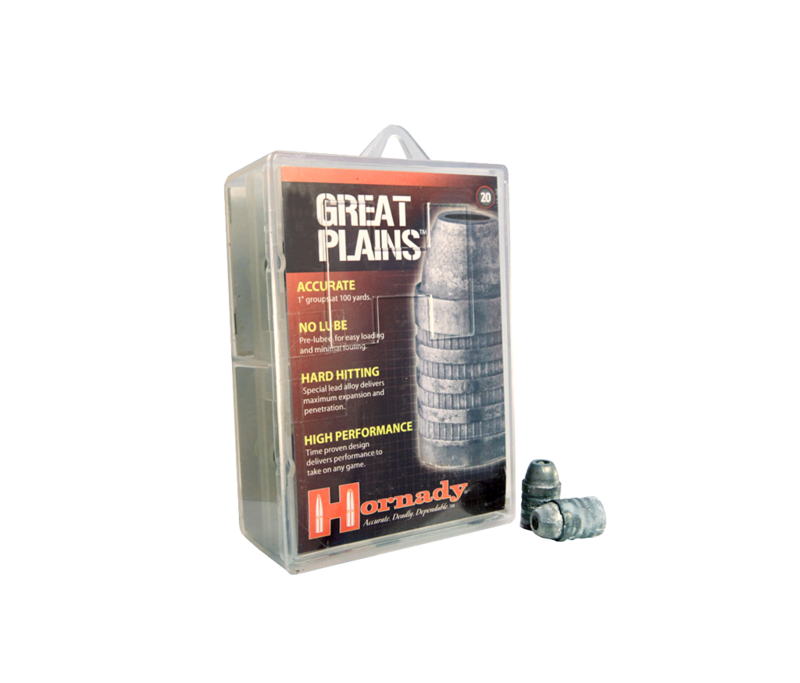 Hornady 58cal 525gr Great Plains Bullet Box of 15