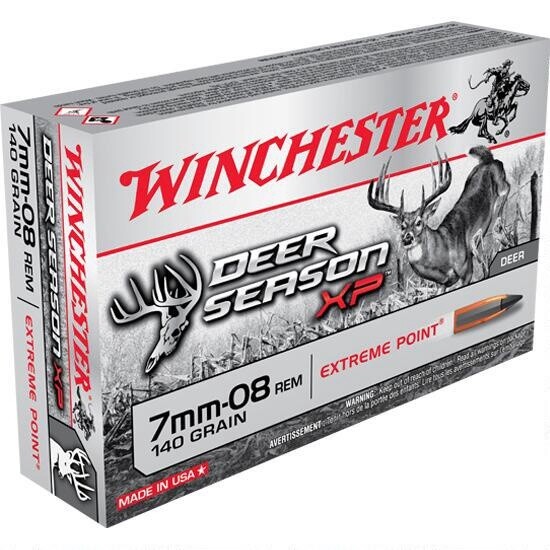 7mm-08  Winchester Deer Season 140gr XP (20)