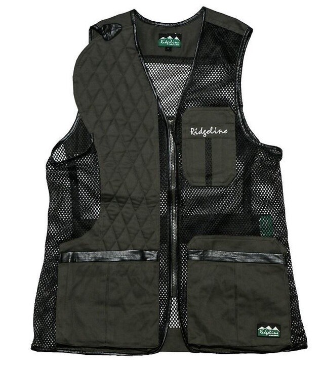 RL Coleman Shooting Vest Olive/Black - Med &amp; Sm