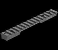 Leupold Cross Slot picatinny rail, Rem 700 Short action, 0, MOA
