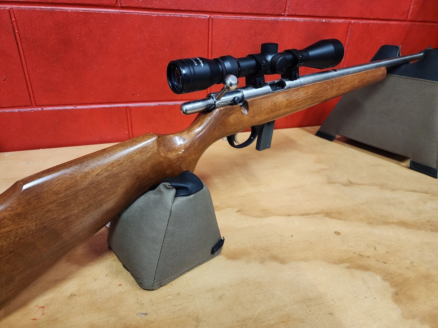 22 Stirling Model 14P + Scope and Suppressor