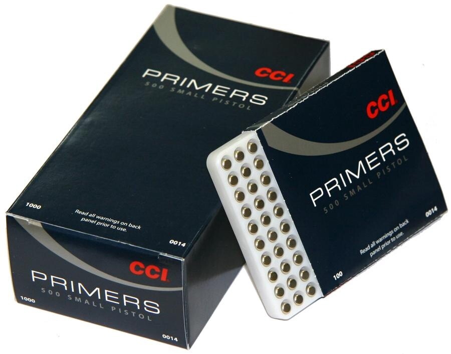 CCI Small Pistol Primers #500