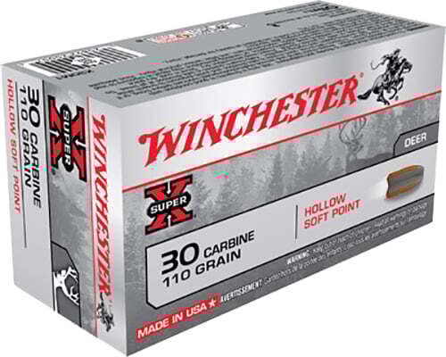 30 Carbine Winchester SuperX 110gr HSP (50)