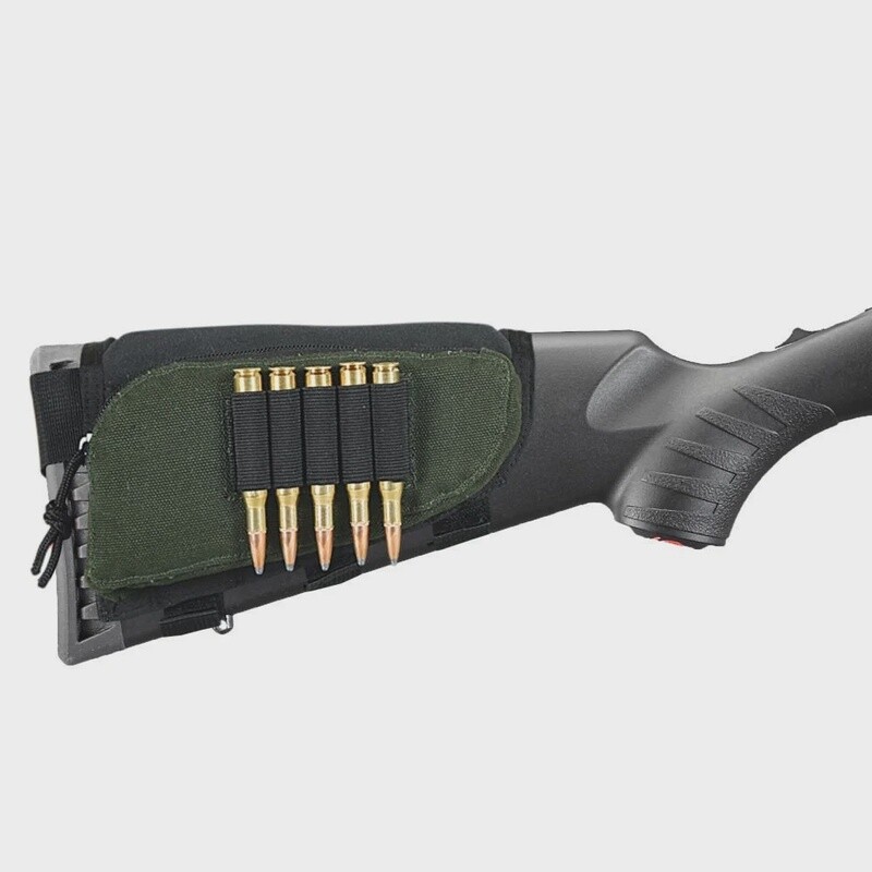 Allen Buttstock Caddy - Holds 5 Rifle Cartridges