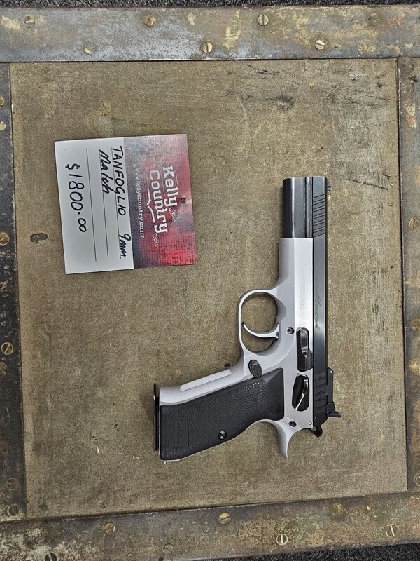 9mm Tanfoglio Match - Case and Mags