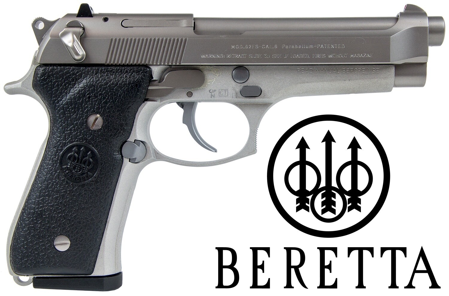 9mm Beretta 92FS Inox Case/ Spare Mag