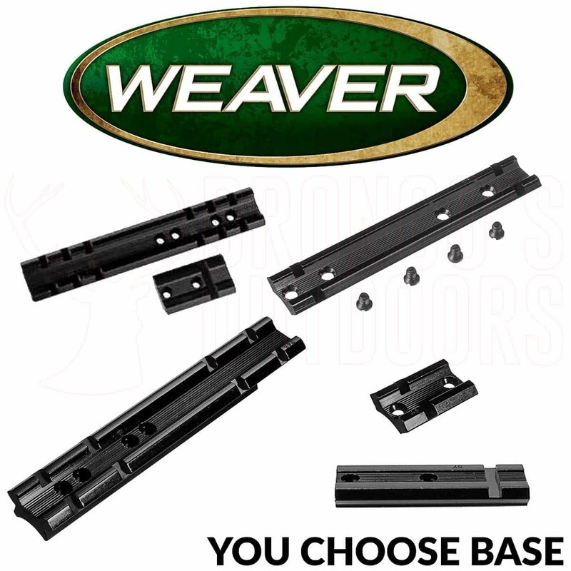 Weaver #TO-1 Top Mount Base
