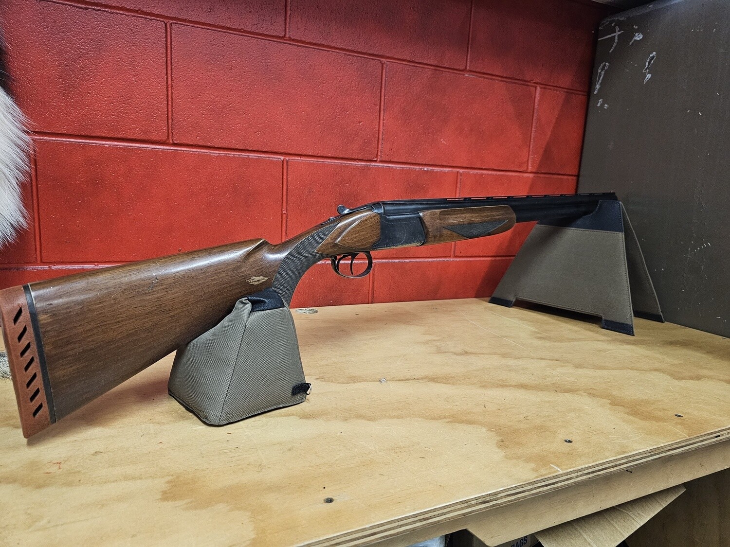 12ga Bruno Twin Trigger Under and over