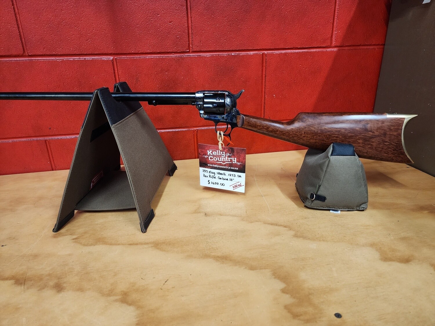 357 Mag Uberti 1873 SA Rev Rifle Carbine 18&quot;