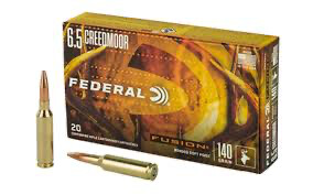 6.5 Creedmoor Federal Fusion 140gr